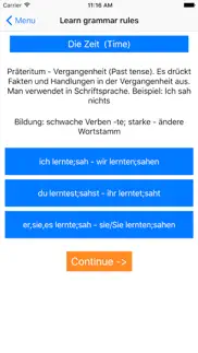 german exercises, test grammar iphone images 3
