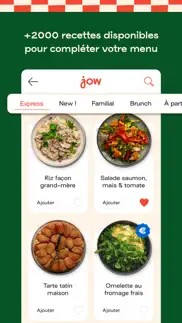 jow - recettes et courses iPhone Captures Décran 3