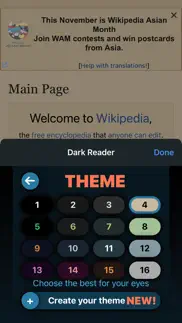 dark reader for safari iPhone Captures Décran 3