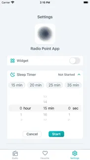 radio point iphone capturas de pantalla 3