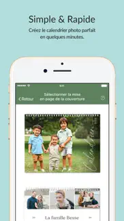 photocalendars - calendriers iPhone Captures Décran 2