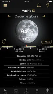 las fases lunares de la luna iphone capturas de pantalla 1