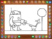 coloring robots ipad images 4