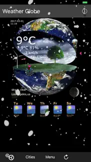 weather globe iPhone Captures Décran 2