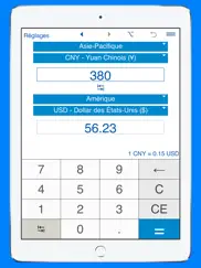 calculateur de monnaie pro iPad Captures Décran 4