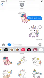 fantasy unicorn stickers iphone images 1