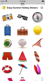 enjoy summer holiday stickers iphone images 3
