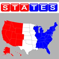 states and capitals quiz ! logo, reviews