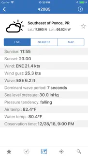 noaa buoys marine weather pro iphone images 4
