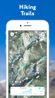 hiking & skiing - peakvisor iphone images 3