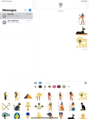 ancient egypt gods stickers ipad images 3