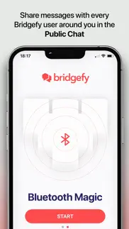 bridgefy - offline messages iphone resimleri 1
