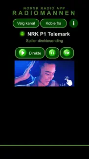 norsk radio app - radiomannen iphone images 1