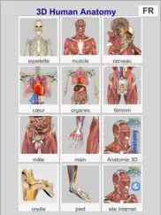 3d anatomy learning iPad Captures Décran 1