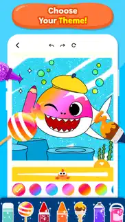 baby shark coloring book iphone images 2
