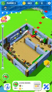 tower craft－juego de construir iphone capturas de pantalla 3