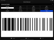 barcodes generator unlimited iPad Captures Décran 1