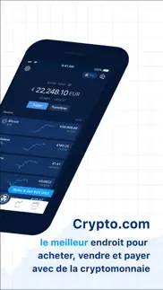 crypto.com - achat de btc, eth iPhone Captures Décran 2