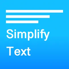 simplify text logo, reviews
