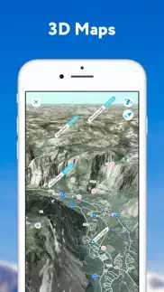 hiking & skiing - peakvisor iphone images 1