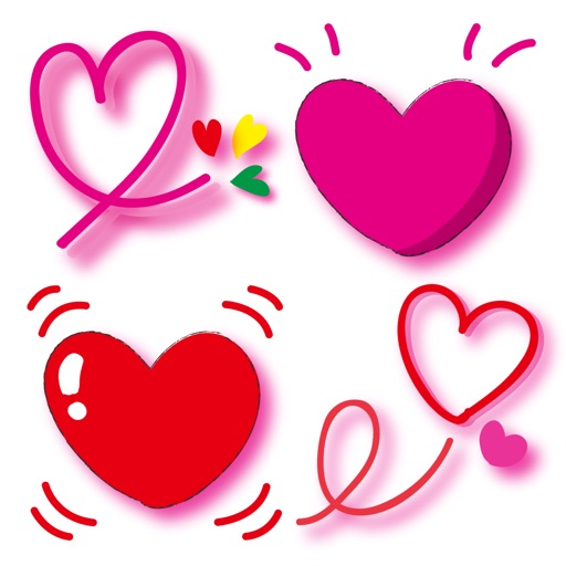 Hearts 2 Stickers app reviews download