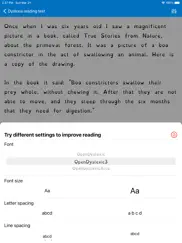dyslexia speed reading test iq ipad capturas de pantalla 2