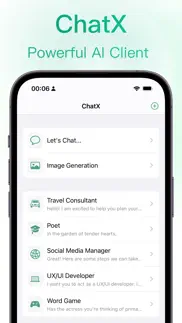 chatx - ai chat client iphone capturas de pantalla 1