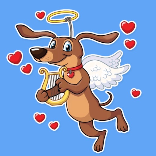 Cupidon Dog Stickers app reviews download