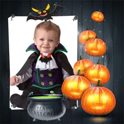 happy halloween photo frames logo, reviews