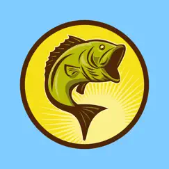 solunar best fishing times logo, reviews