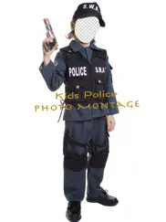 kids police photo montage ipad images 1