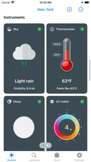 weather bot - local forecasts iphone images 2