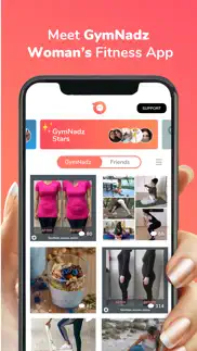 gymnadz - women's fitness app iphone images 1