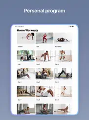 home workout app, no equipment ipad images 2