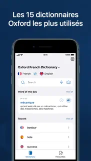 oxford dictionary iPhone Captures Décran 2