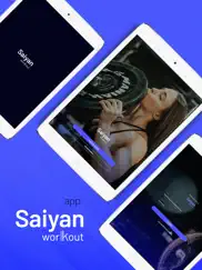 saiyan workout - entrenamiento ipad capturas de pantalla 2