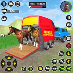 animal transport horse games logo, reviews