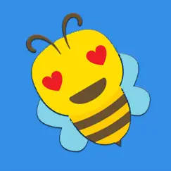 bee stickers - animal emoji logo, reviews