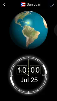 world clock - time zone wheel iphone images 2