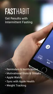 fasthabit intermittent fasting iPhone Captures Décran 1
