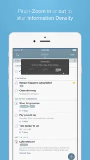 2do - todo list, tasks & notes iPhone Captures Décran 4