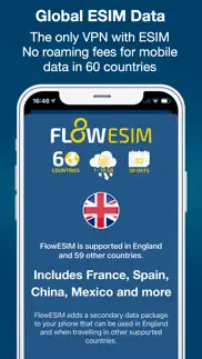 flow vpn: fast vpn, esim & gpt iphone images 2