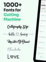 cut machine fonts design space ipad images 1