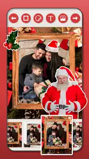 christmas photo frames editor. iphone images 2