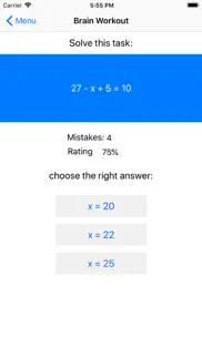 math game + brain training pro iphone images 2