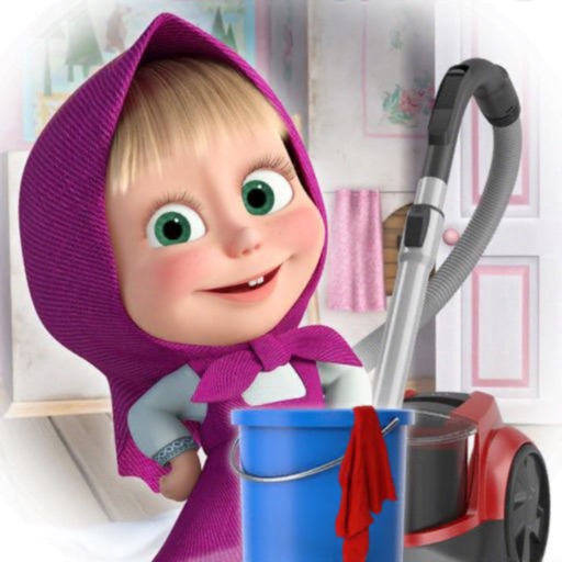 Masha and Bear Clean House app reviews download