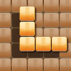 wooden 100 block puzzle game logo, reviews