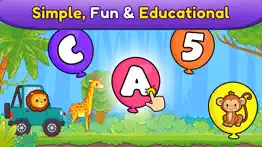 balloon pop toddler game: abc iphone images 2