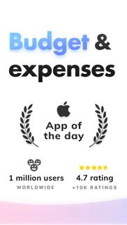 buddy: budget & expense app iphone images 1