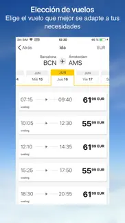 vueling airlines-cheap flights iphone capturas de pantalla 2
